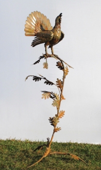 Sculpture Capercaillie Cortensteel